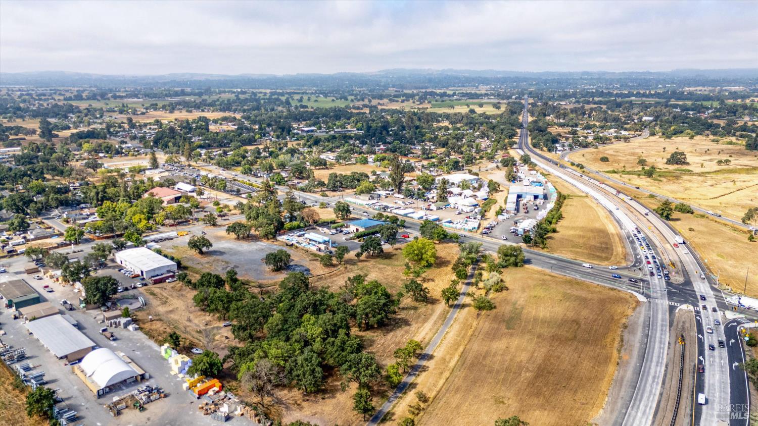 4025-4055 Sebastopol Road Santa Rosa, CA 95407 - Photo 8 of 19 an aerial view of residential building and trees