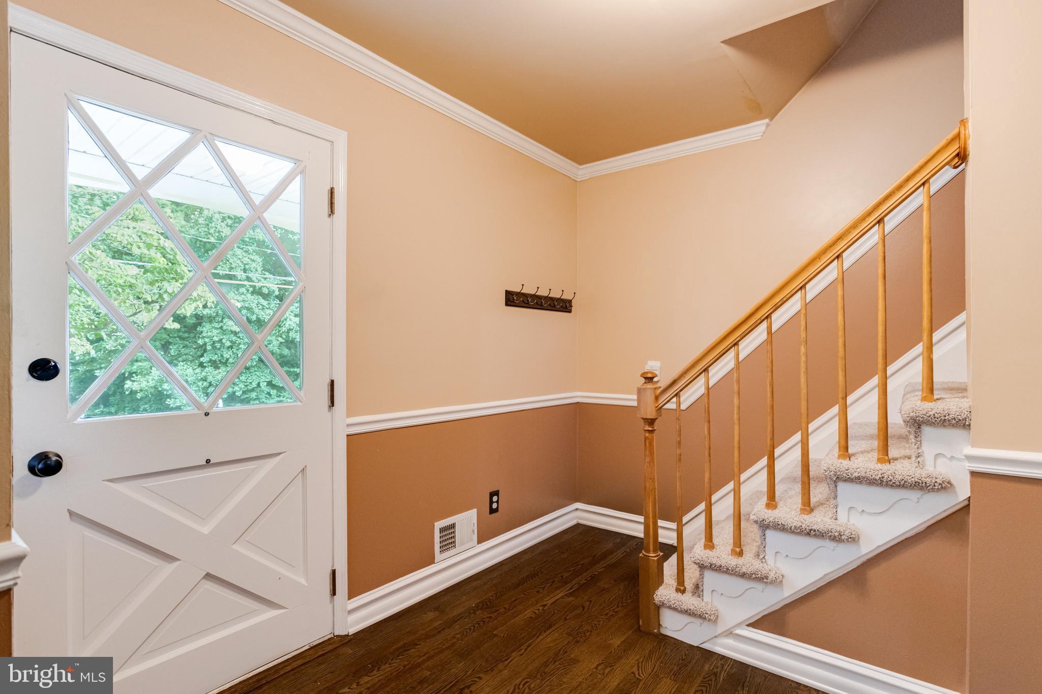 506 Red Pump Road Bel Air, MD 21014 - Photo 7 of 70 Entry foyer with hardwood floors