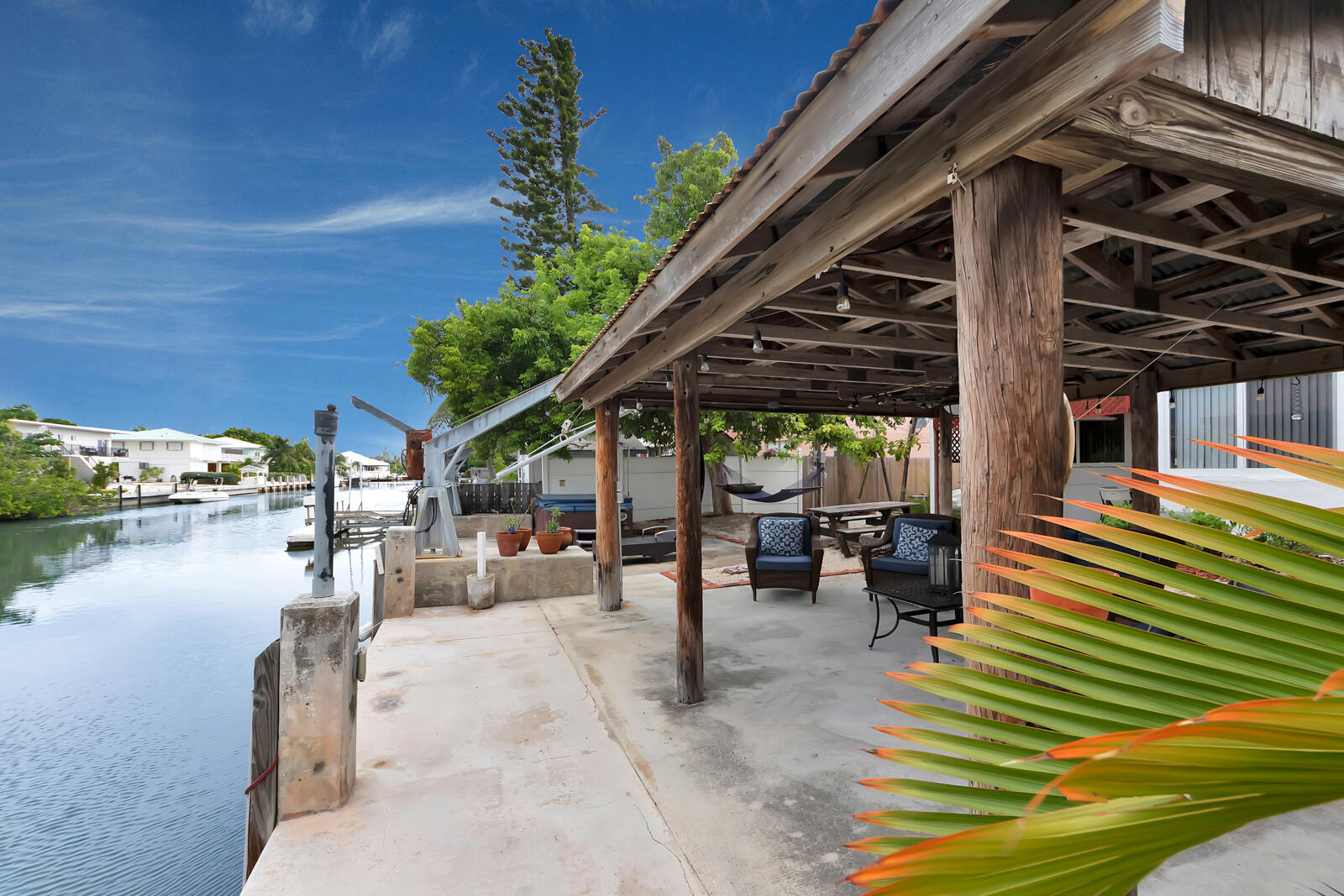 308 Sombrero Beach Road, Unit 1 & 3 Marathon, FL 33050 - Photo 32 of 36 a view of outdoor space with seating area