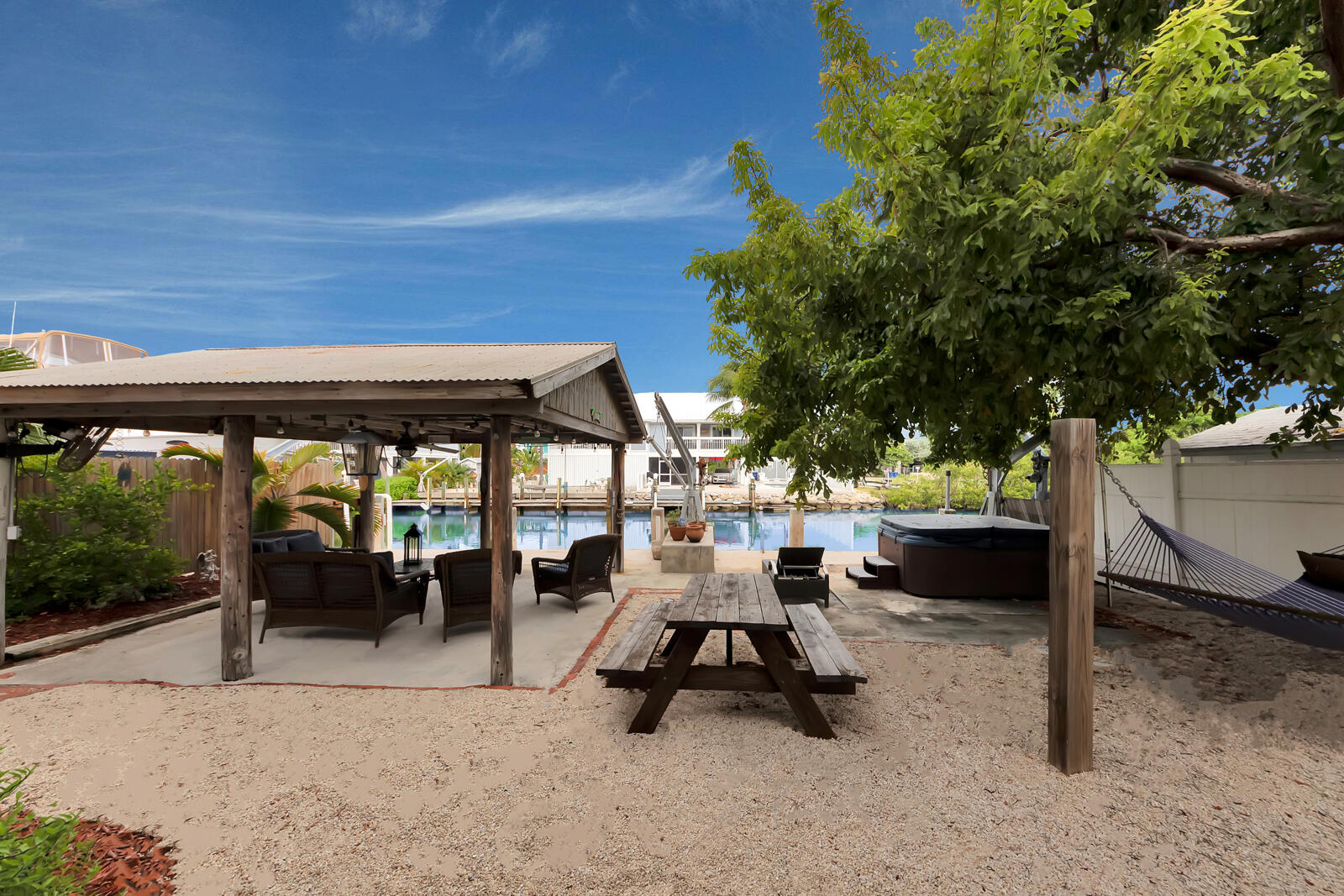 308 Sombrero Beach Road, Unit 1 & 3 Marathon, FL 33050 - Photo 35 of 36 a view of outdoor space with seating