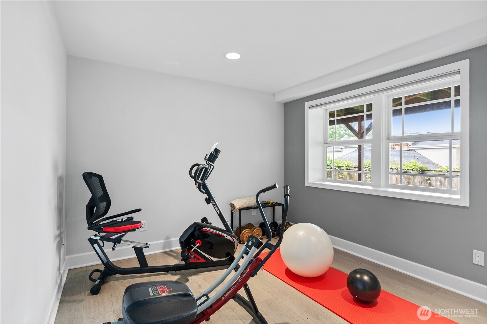 11404 239th Place Southwest Woodway, WA 98020 - Photo 29 of 40 a room with gym equipment