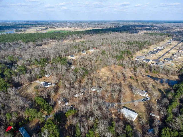 a view of a dry yard