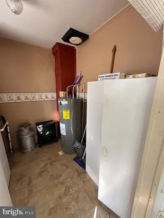 a room with storage and utility