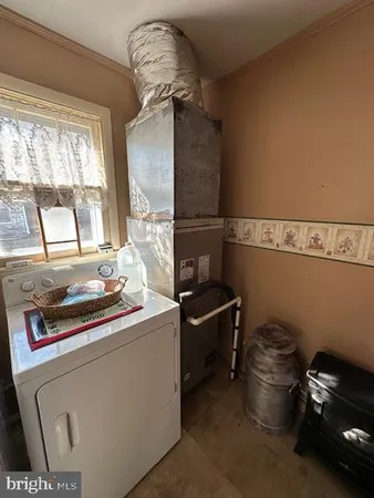 a room with storage and utility