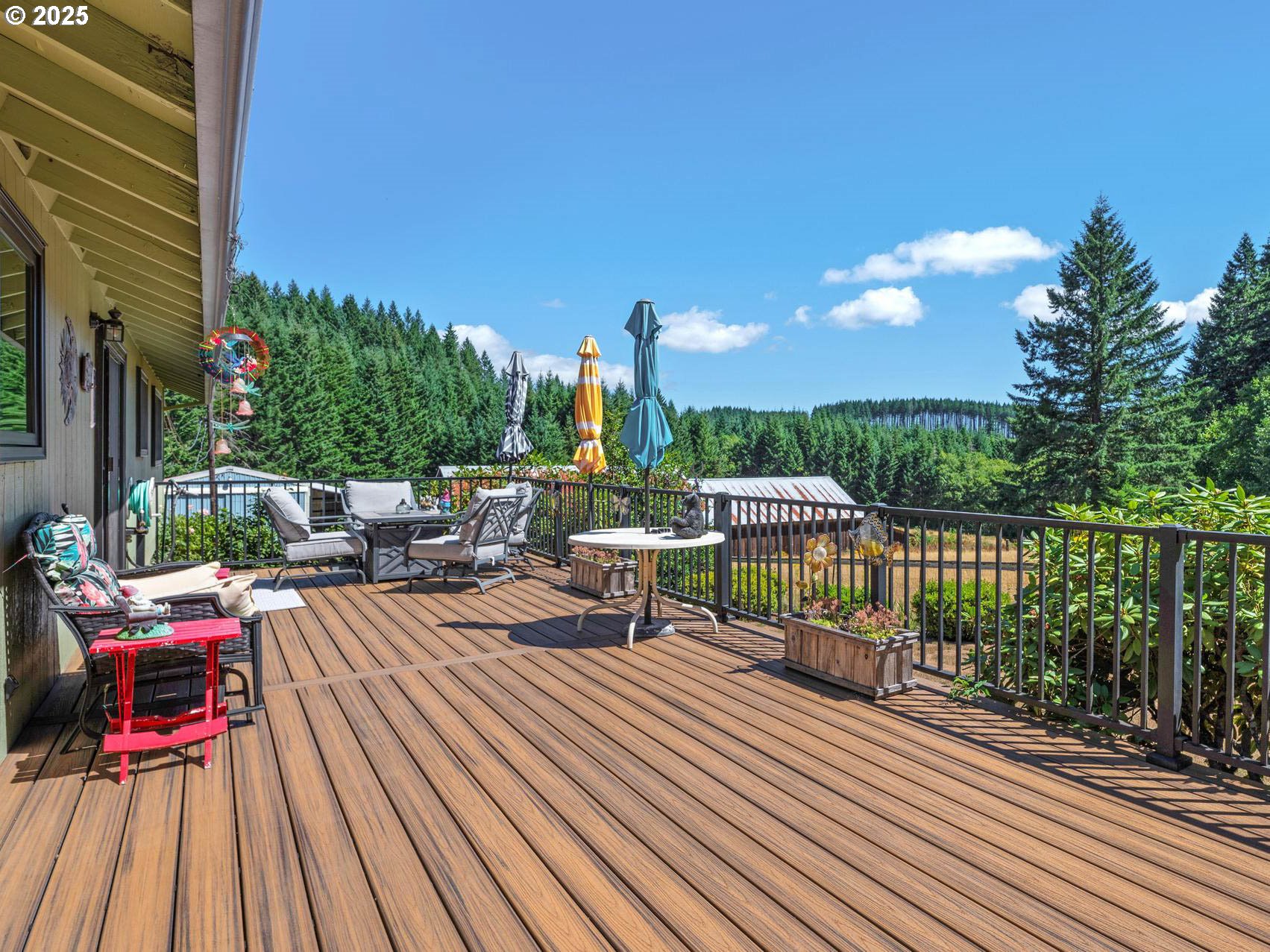 25420 Northwest Pumpkin Ridge Road North Plains, OR 97133 - Photo 14 of 41 a view of roof deck with patio