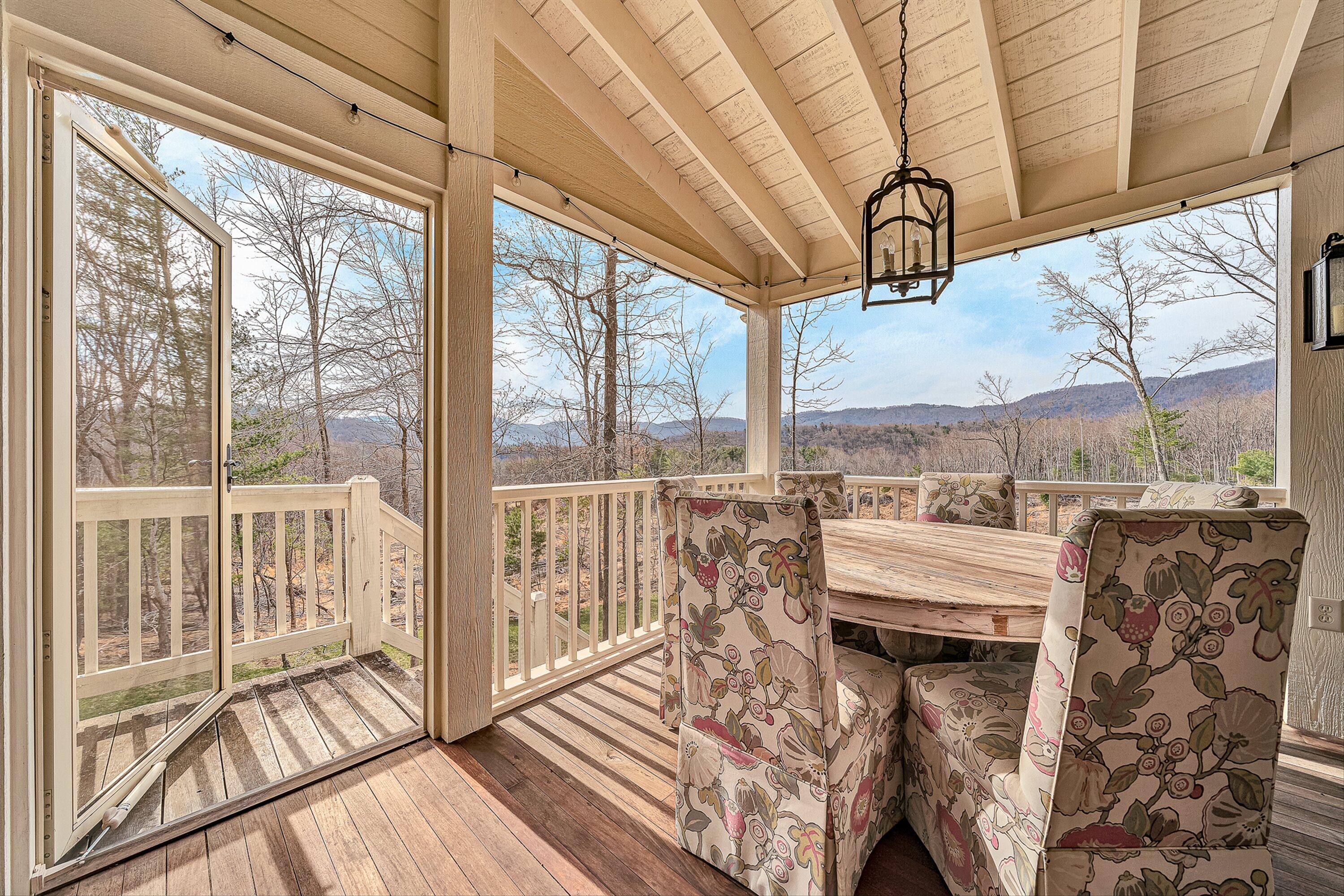 5464 Ridgelea Estates Drive Roanoke, VA 24018 - Photo 17 of 85 a view of a living room with a floor to ceiling windows and wooden floor