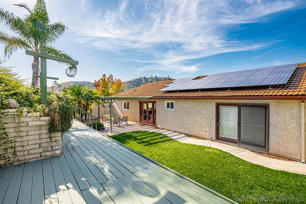2506 Windmill View Road El Cajon, CA 92020 - Photo 21 of 25 LARGE RAISED DECK IN BACK YARD