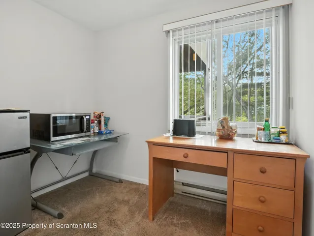 a view of workspace with window