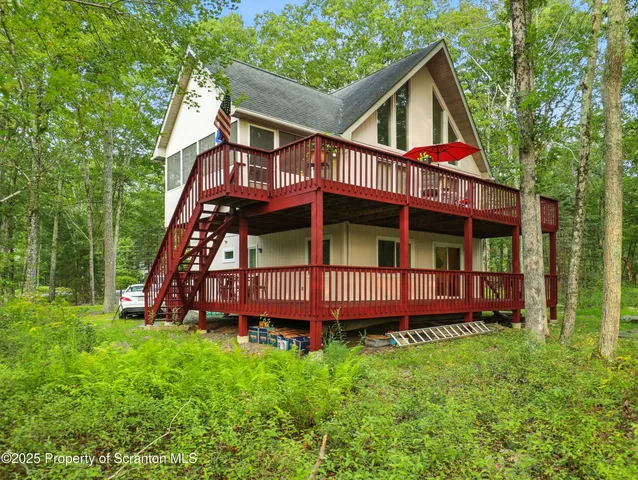 front view of a house with a front door