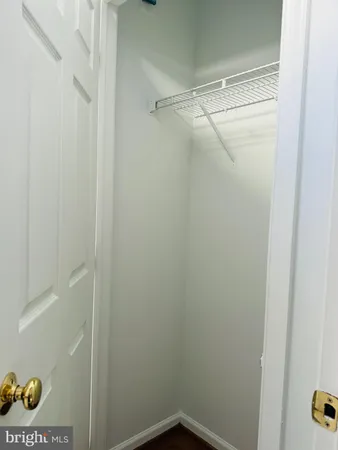 a view of a room with storage