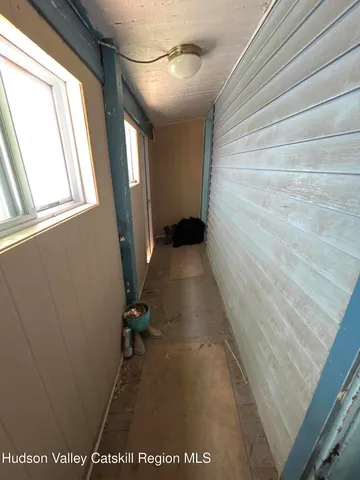 a view of balcony with a sink