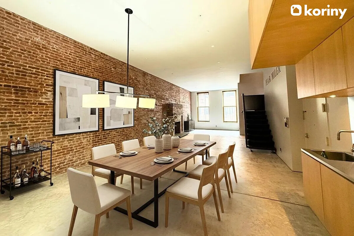75 Warren Street Brooklyn, NY 11201 - Photo 5 of 39 a dining room with furniture and a window