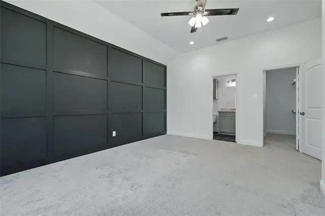 a view of empty room