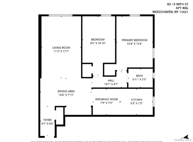 $357,000 | 83-15 98th Street, Unit 6G | Forest Park