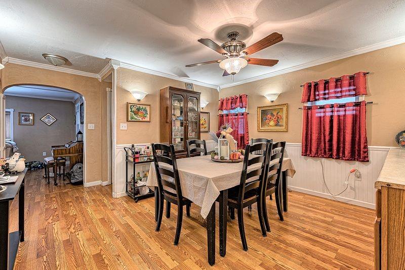 615 West 4th Avenue Derry, PA 15627 - Photo 8 of 28 a view of a dining room with furniture and chandelier