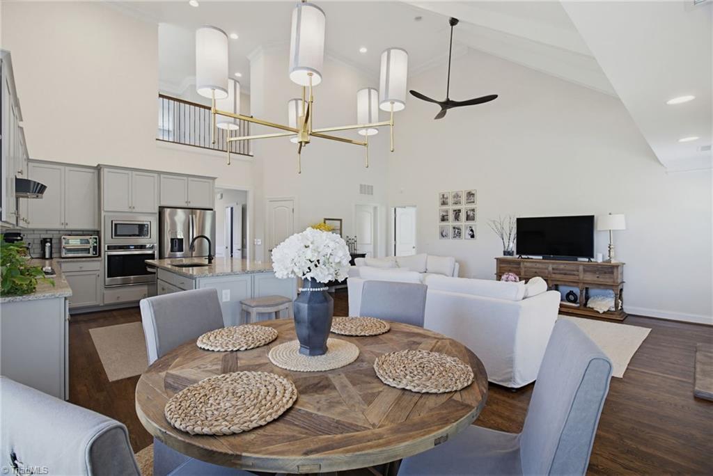 8104 Ridgeback Court Stokesdale, NC 27357 - Photo 15 of 44 breakfast area with designer elements