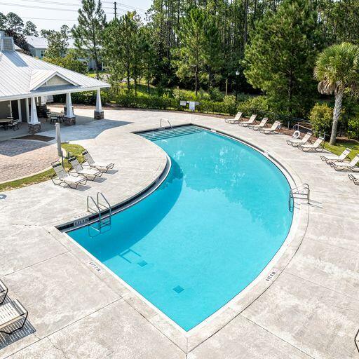 24 South Sand Palm Road, Unit 48 Freeport, FL 32439 - Photo 25 of 27 swimming pool view with a seating space