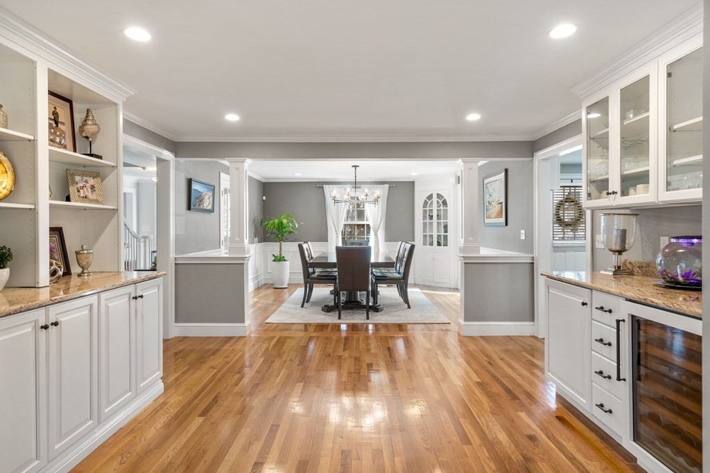 5 Wynnewood Road Wellesley, MA 02481 - Photo 14 of 41 a living room filled with furniture and wooden floor