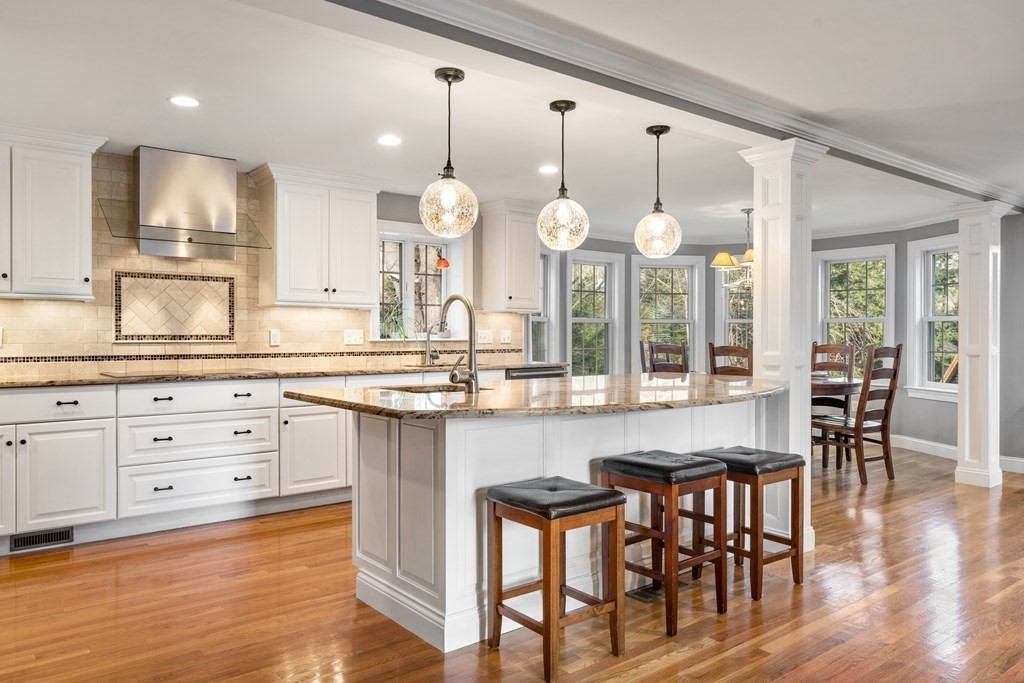 5 Wynnewood Road Wellesley, MA 02481 - Photo 5 of 41 a kitchen with counter space cabinets and appliances