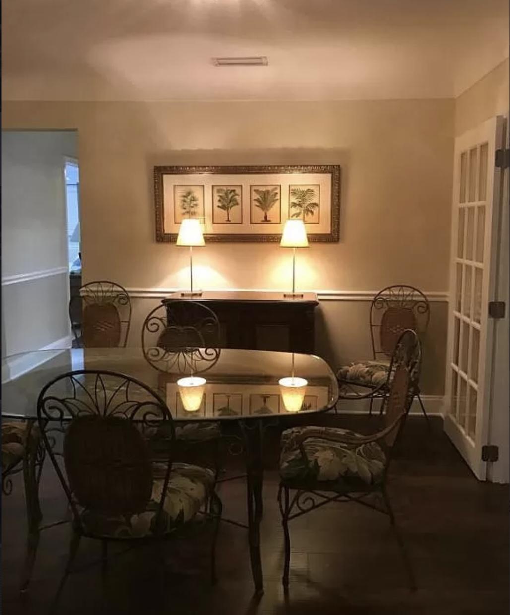 27 Pinehurst Lane Boca Raton, FL 33431 - Photo 4 of 12 a living room with furniture and a lamp