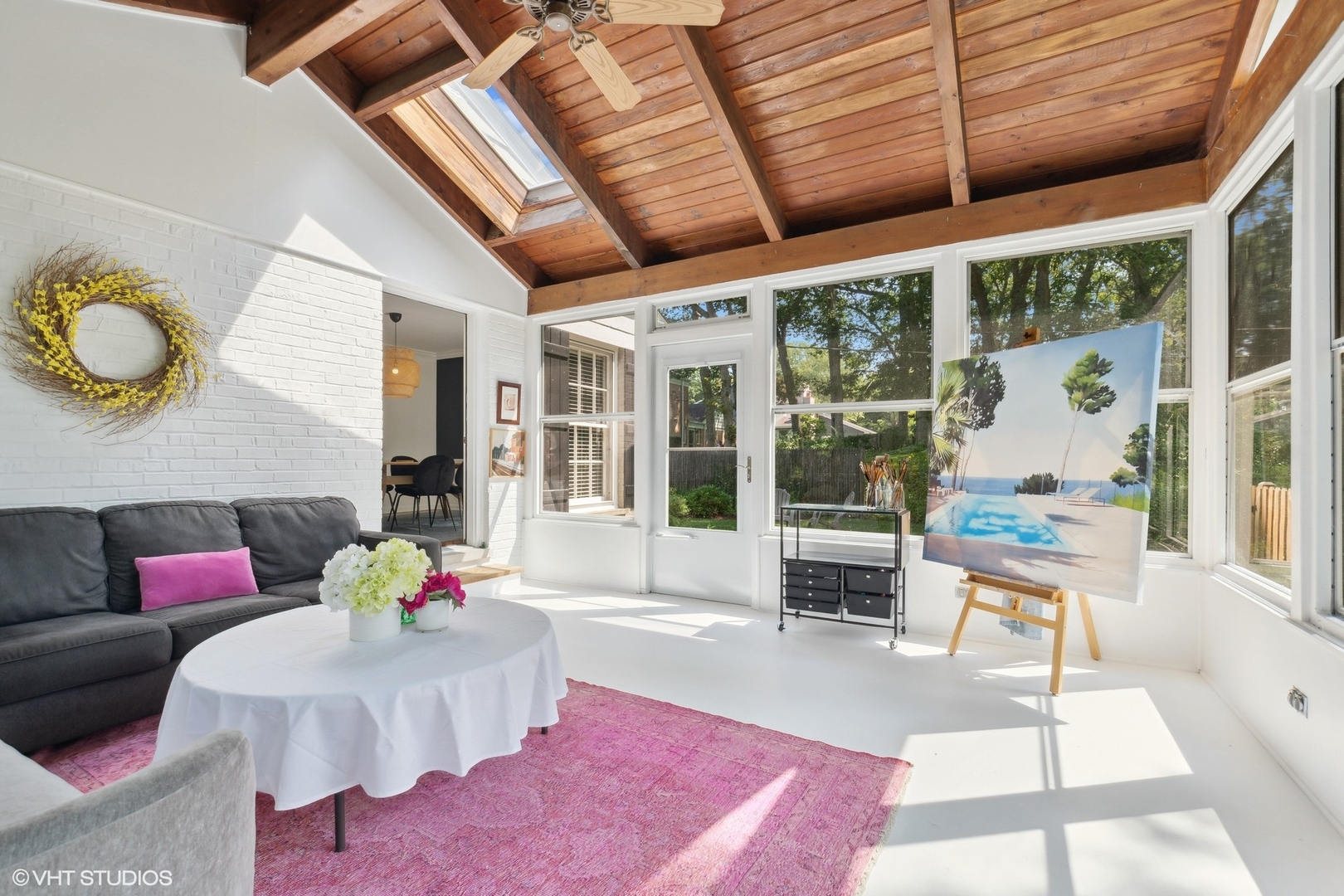 845 Forest Hill Road Lake Forest, IL 60045 - Photo 10 of 41 a living room with furniture and a large window
