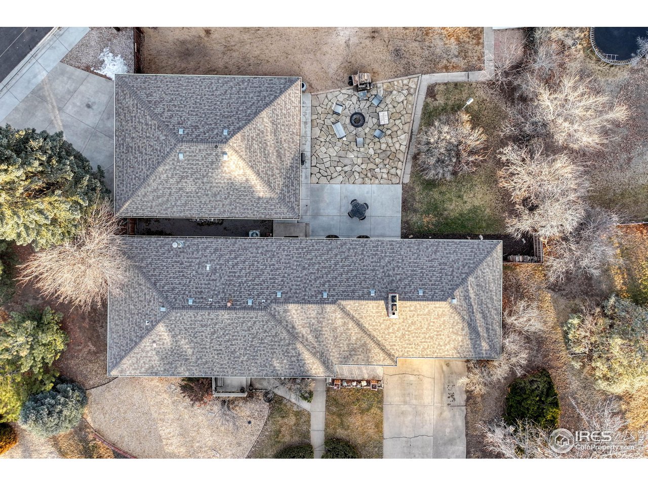 Layout offers privacy and openness to enjoy our incredible Colorado weather. Detatched 30x40 shop offers second driveway and room for 6 cars plus shop space.