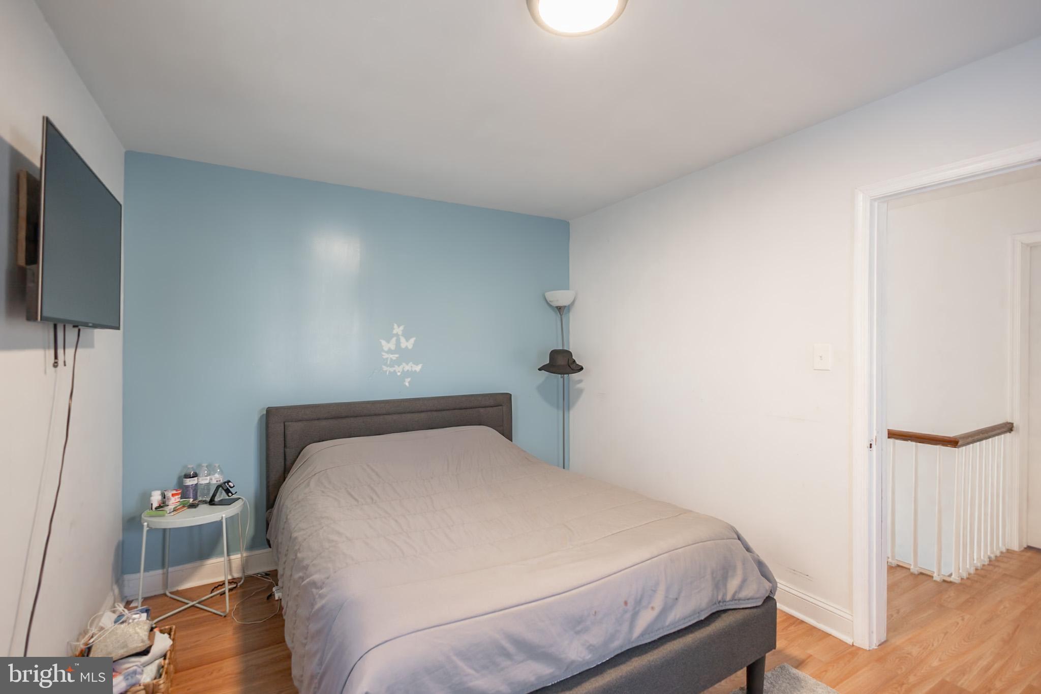 924 West Evesham Road Glendora, NJ 08029 - Photo 17 of 28 a bedroom with a bed and flat screen tv