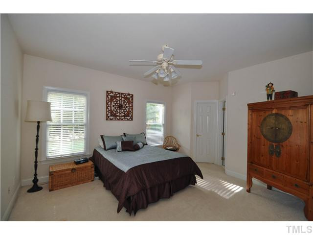 1805 Liatris Lane Raleigh, NC 27613 - Photo 16 of 25 First floor in-law suite with walk-in closet, private bath, and private entrance. The possibilities are endless in this great space- perfect for in-laws, house guests, teens, etc. Bedroom