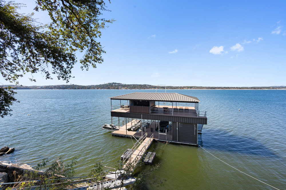 14423 Ridgetop Terrace Austin, TX 78732 - Photo 33 of 40 a view of a lake with a mountain