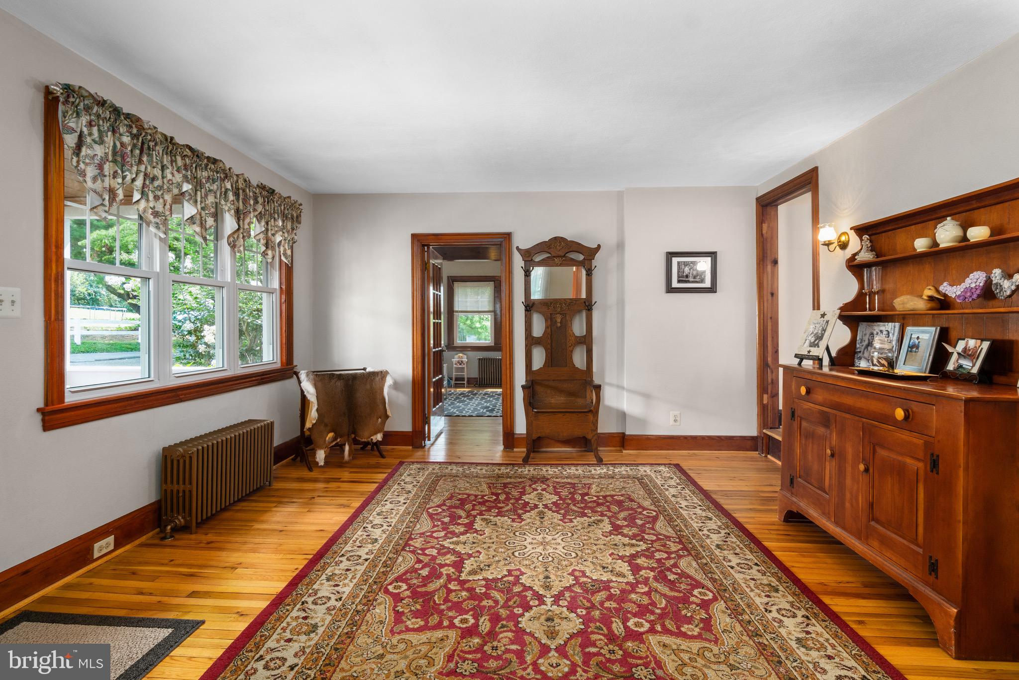 2017 Drummond Road Baltimore, MD 21228 - Photo 14 of 50 Beautiful refinished pine floors greet you