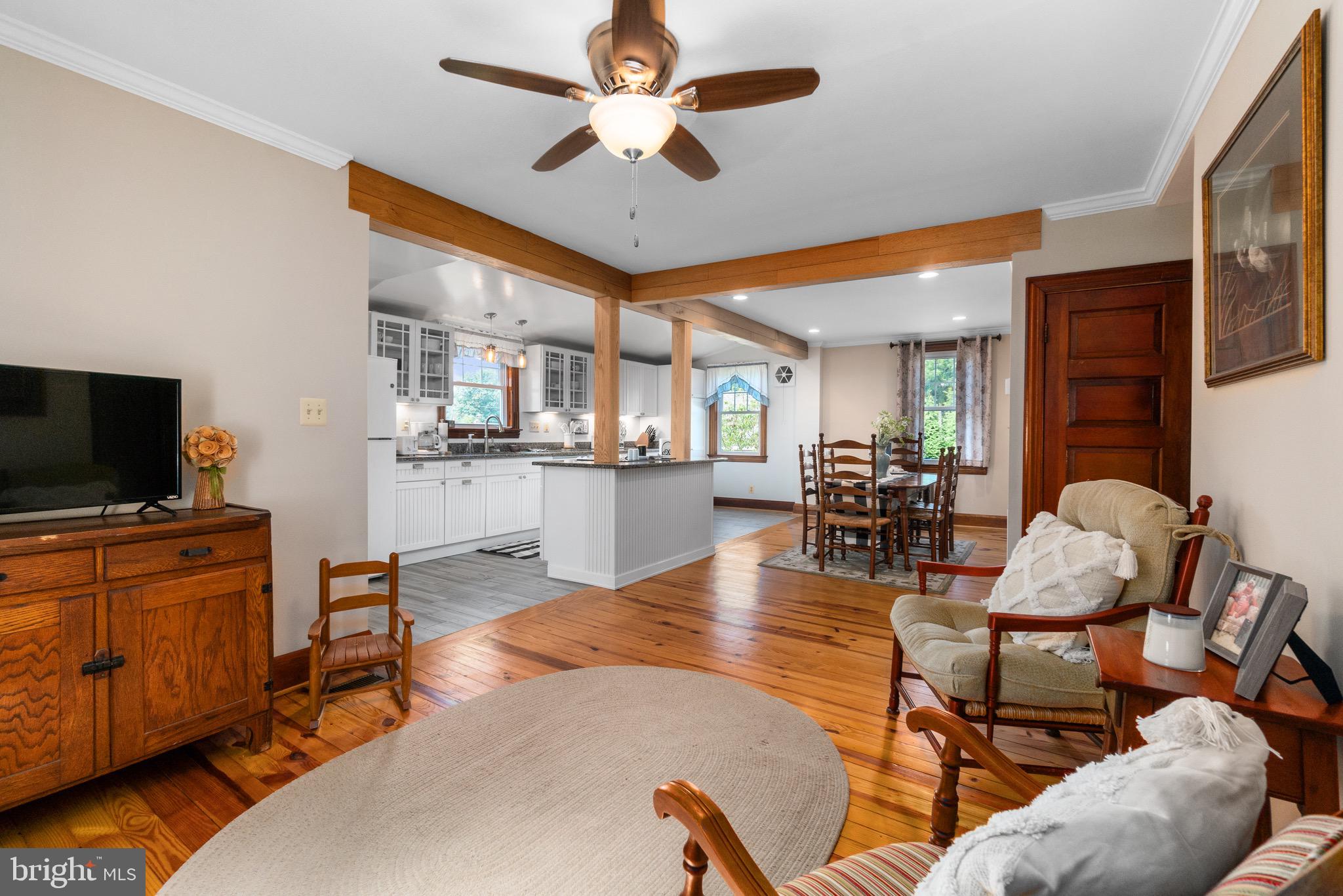 2017 Drummond Road Baltimore, MD 21228 - Photo 24 of 50 View into kitchen from 1st level TV/sitting area