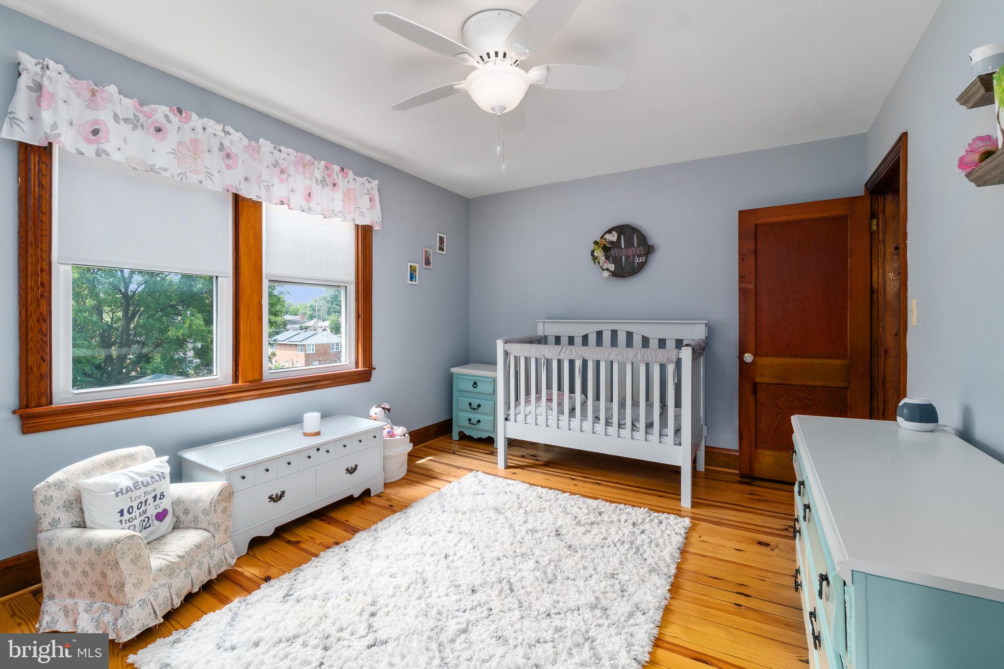 2017 Drummond Road Baltimore, MD 21228 - Photo 41 of 50 Bedroom # 2 - bright with exposed wood fls