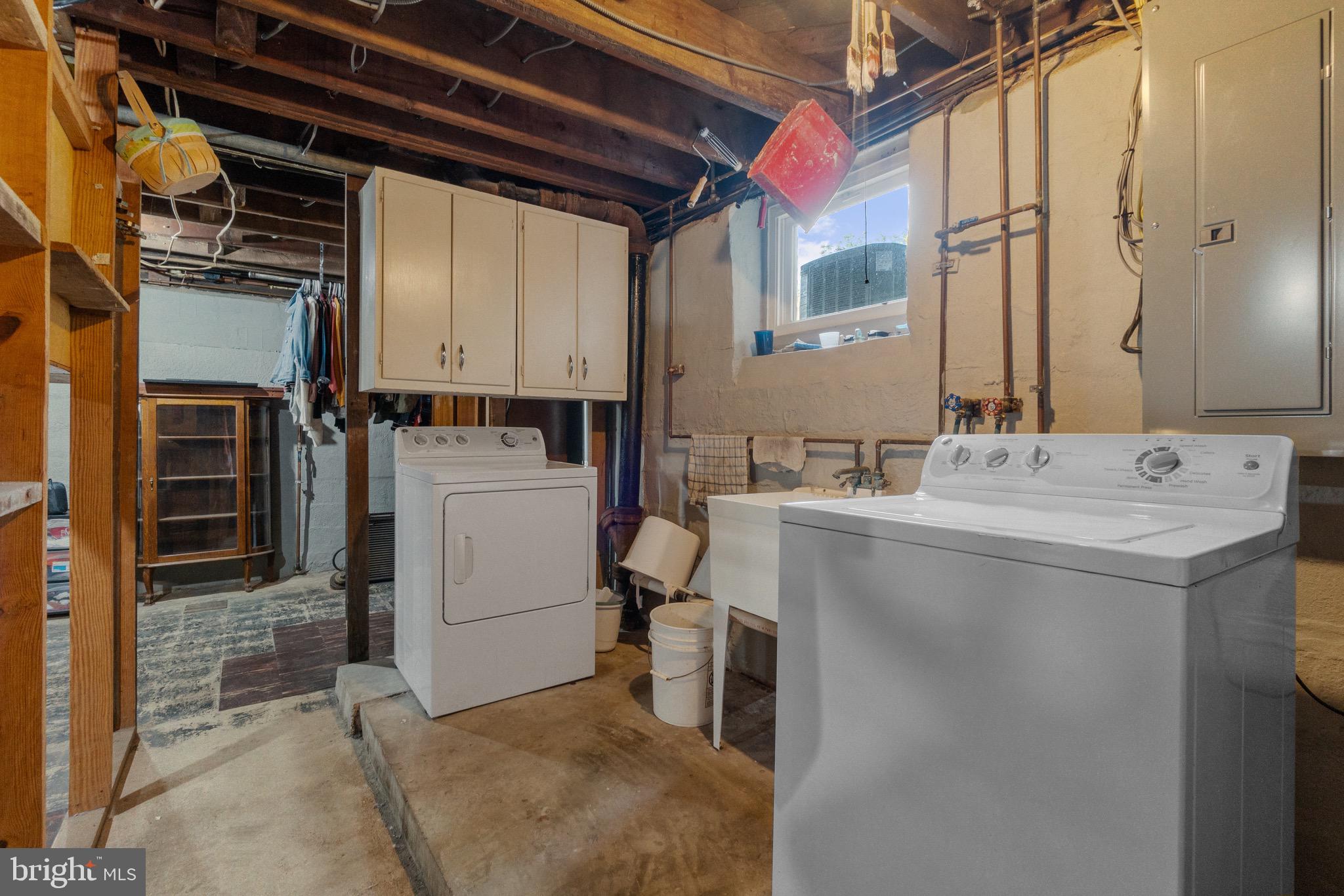 2017 Drummond Road Baltimore, MD 21228 - Photo 48 of 50 FULL basement-ideal for storage + laundry area