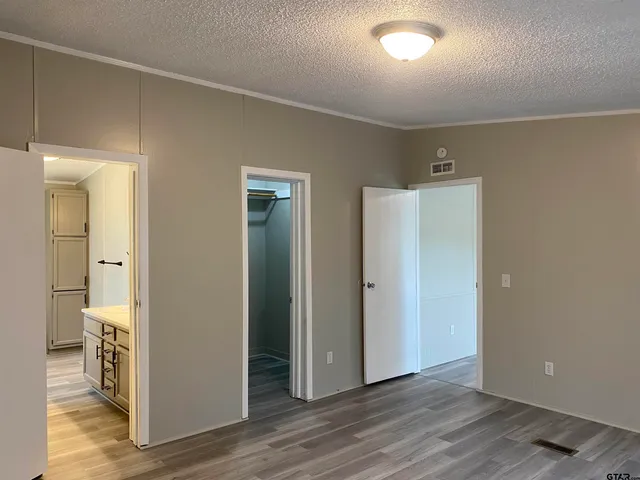 wooden floor in an empty room