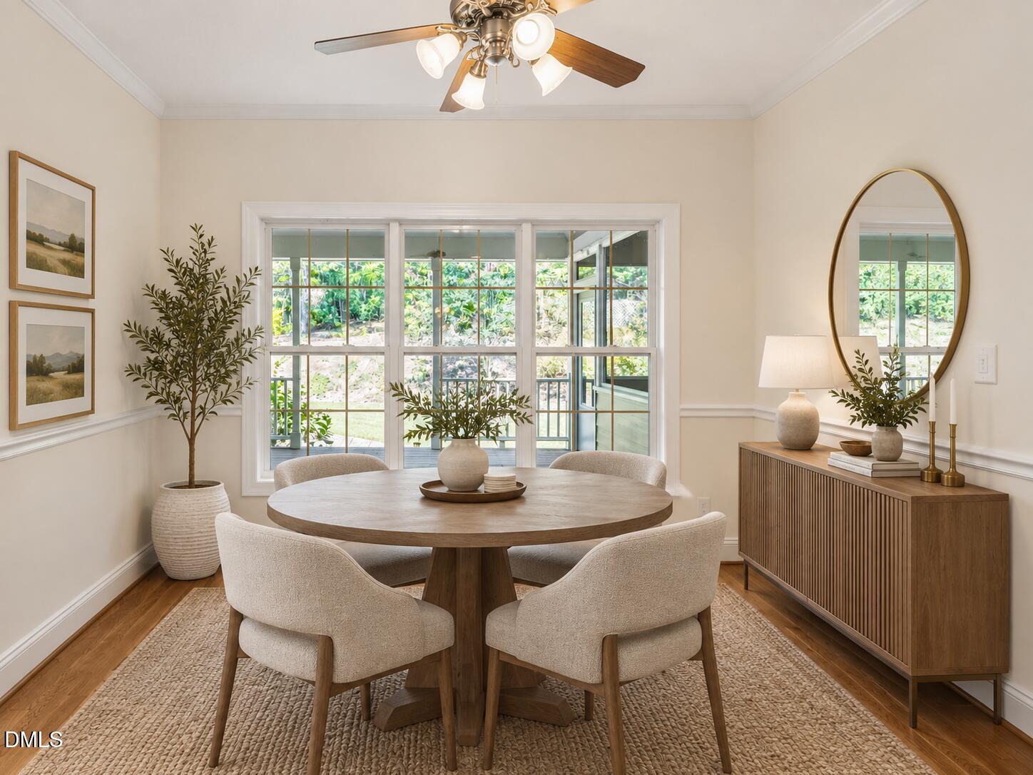 450 Ryan Road Pittsboro, NC 27312 - Photo 23 of 73 *Includes Virtual Staging* Dining Nook Space Off Kitchen Staged
