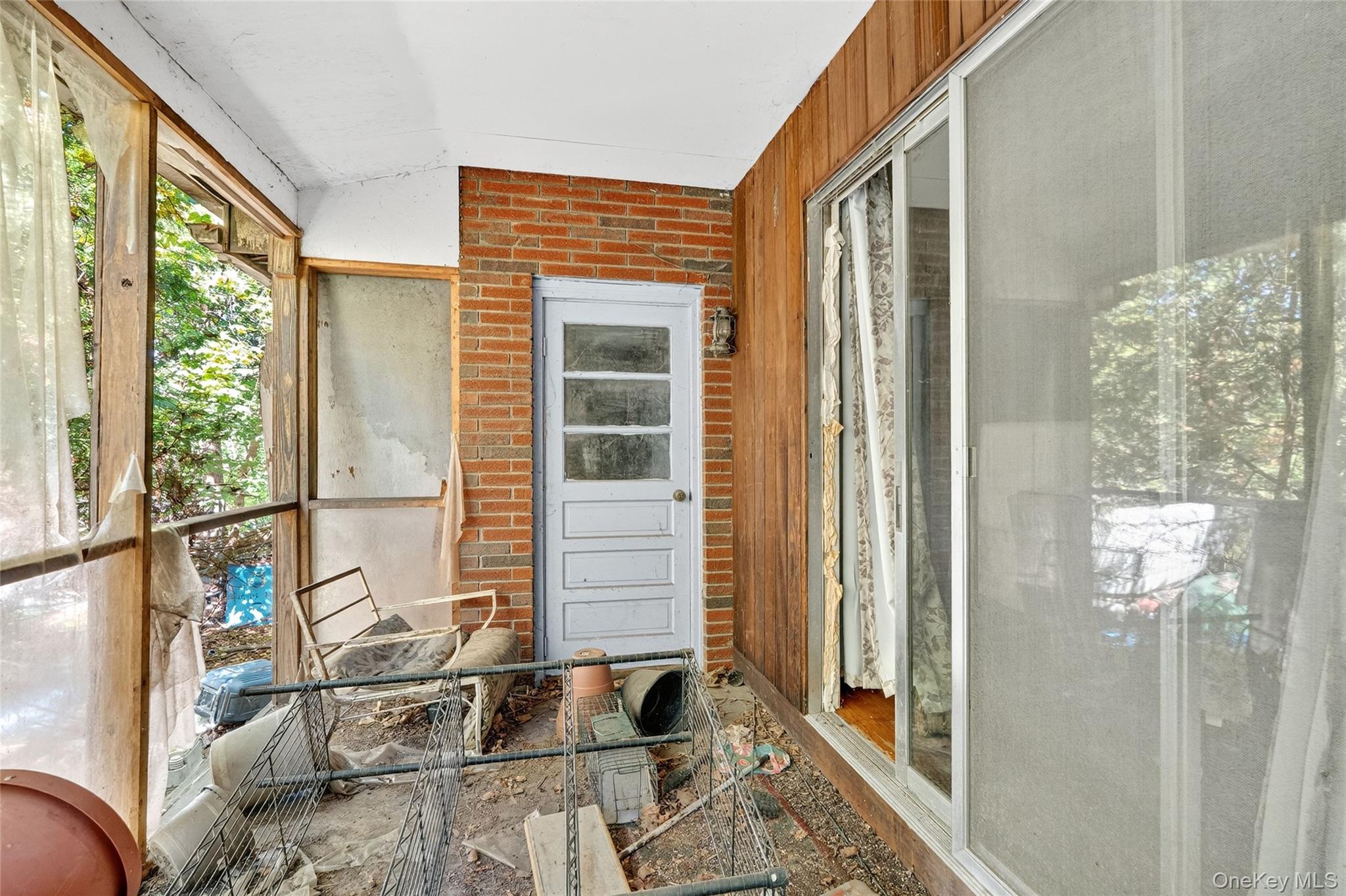 25 Russell Road Newburgh, NY 12550 - Photo 17 of 39 Sunroom with lofted ceiling