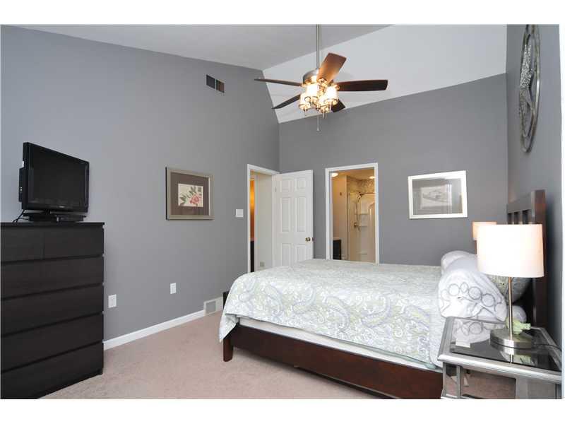 202 Brookside Road Economy, PA 15005 - Photo 13 of 25 Master Bedroom. vaulted celing with walk in closet & shower