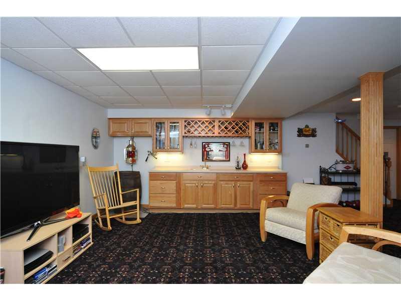 202 Brookside Road Economy, PA 15005 - Photo 21 of 25 Other. man cave with wet bar and liquor storage, location for refrigerator and water for ice maker