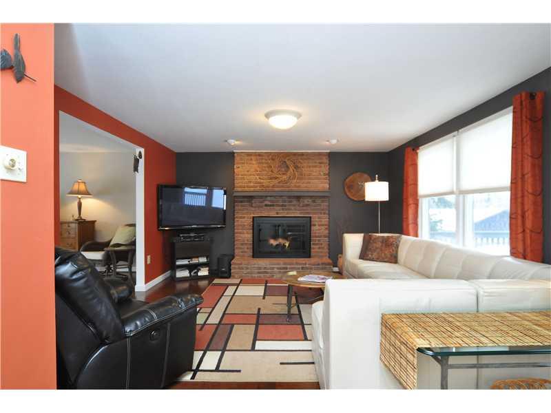 202 Brookside Road Economy, PA 15005 - Photo 6 of 25 Family Room. Wood burning fireplace with gas starter