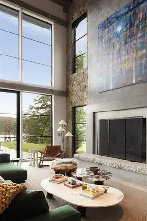 a view of a house with backyard porch and garden