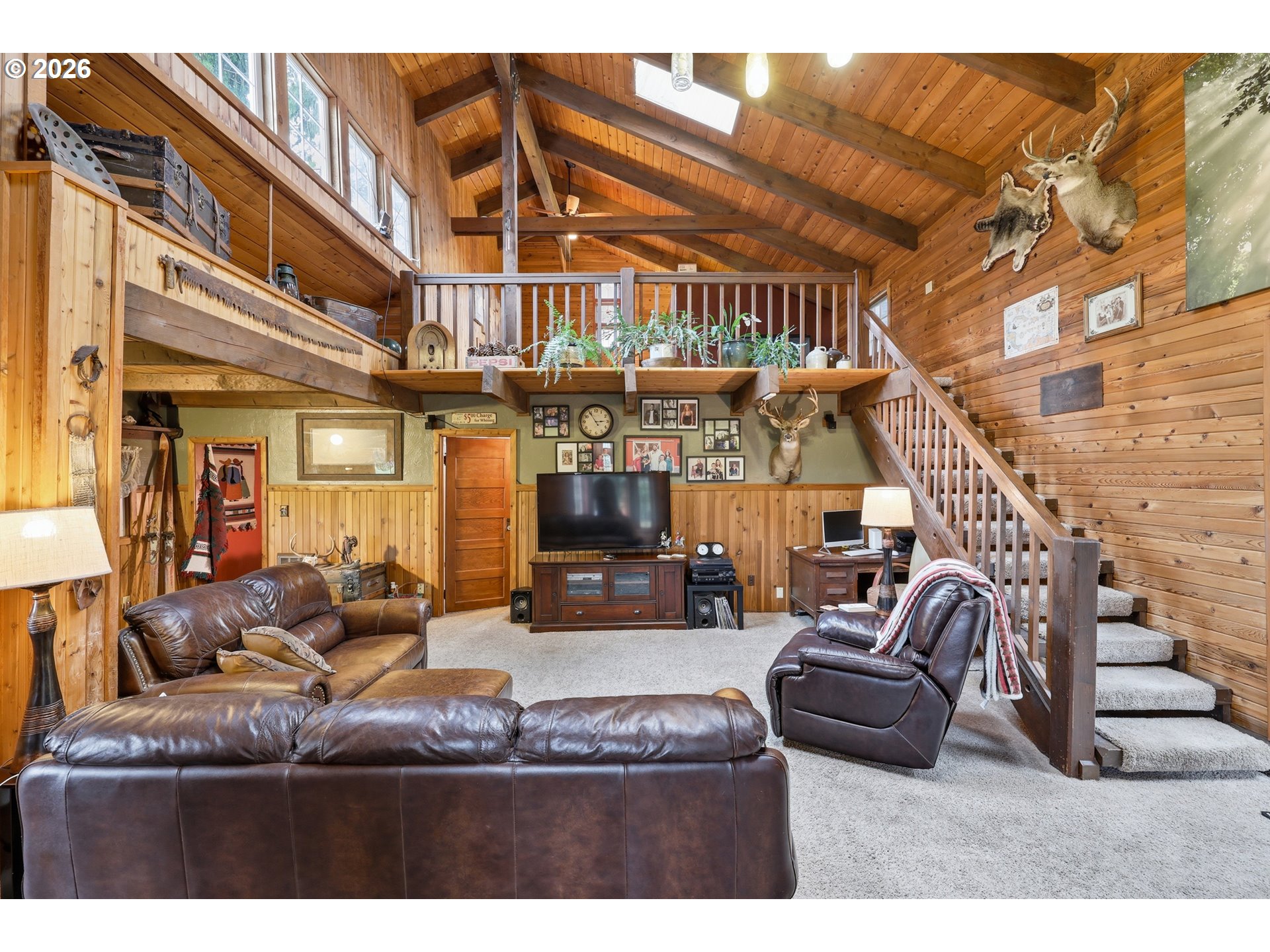 4209 P Street Washougal, WA 98671 - Photo 17 of 38 a living room with furniture and a ceiling fan