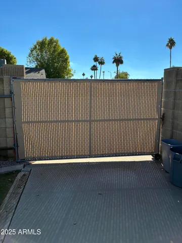 a view of a roof deck