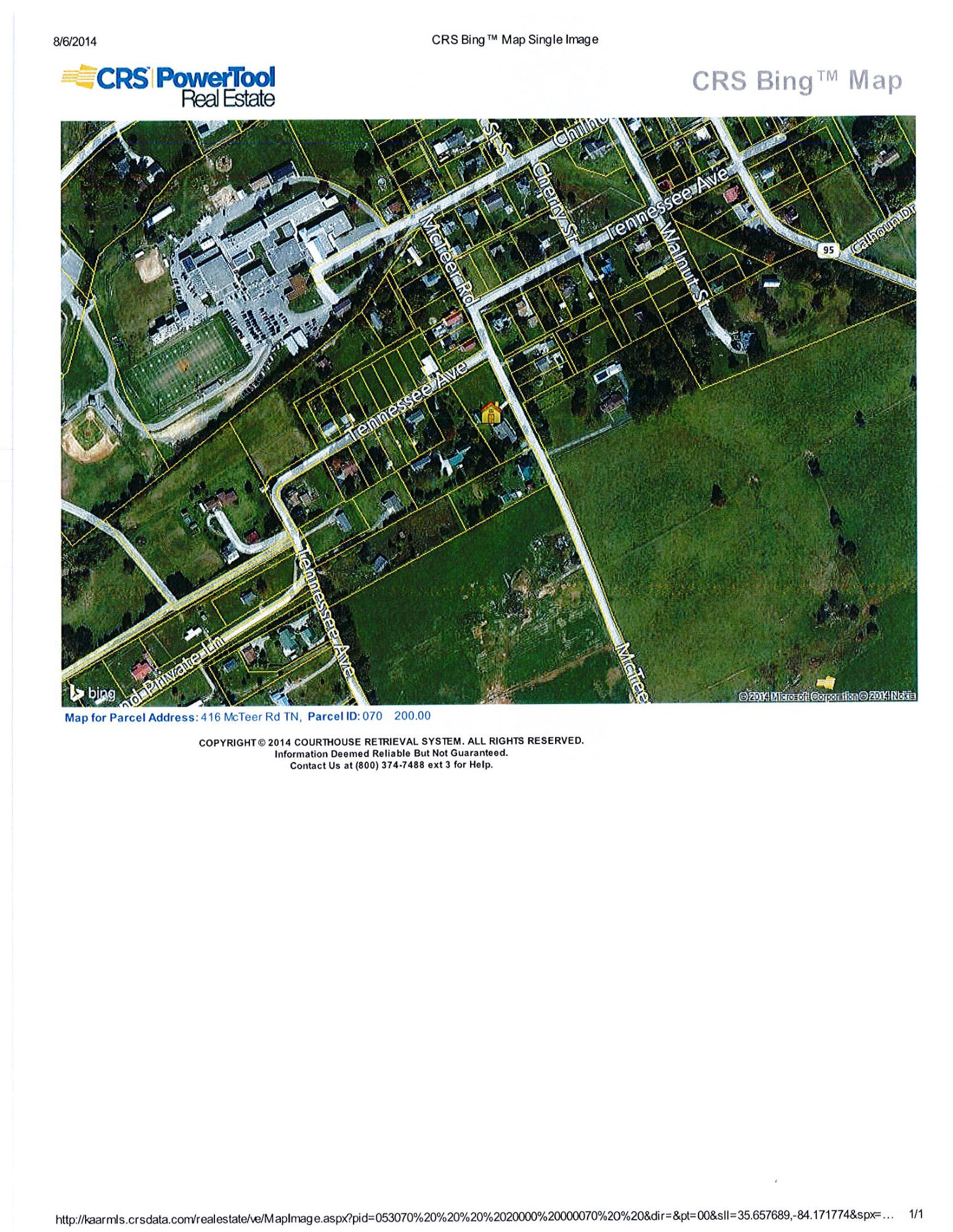 416 McTeer Road Greenback, TN 37742 - Photo 17 of 19 CRS Map