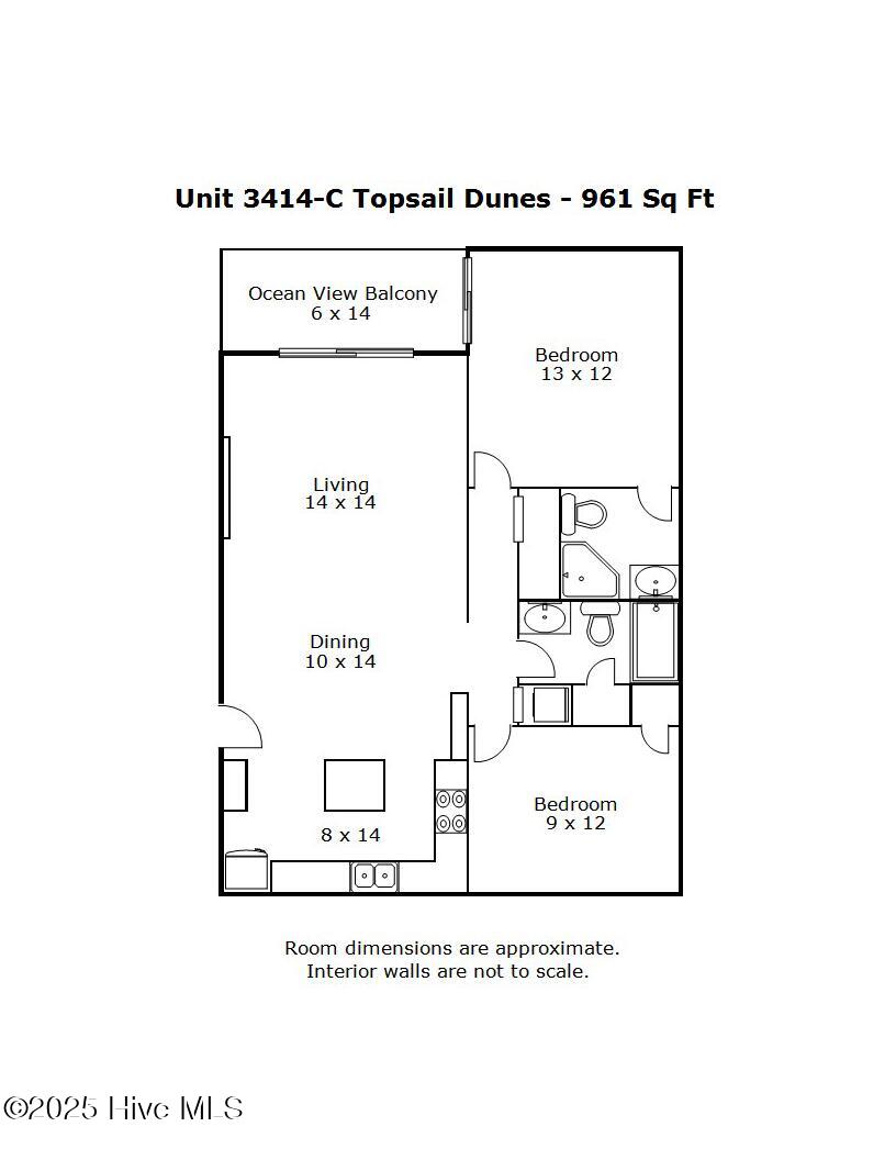 1866 New River Inlet Road, Unit 3414C North Topsail Beach, NC 28460 - Photo 44 of 44 FloorPlans