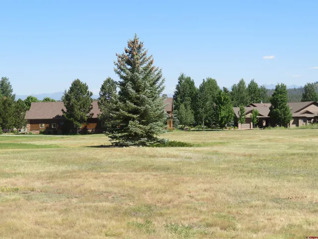 a view of an outdoor space and swimming pool