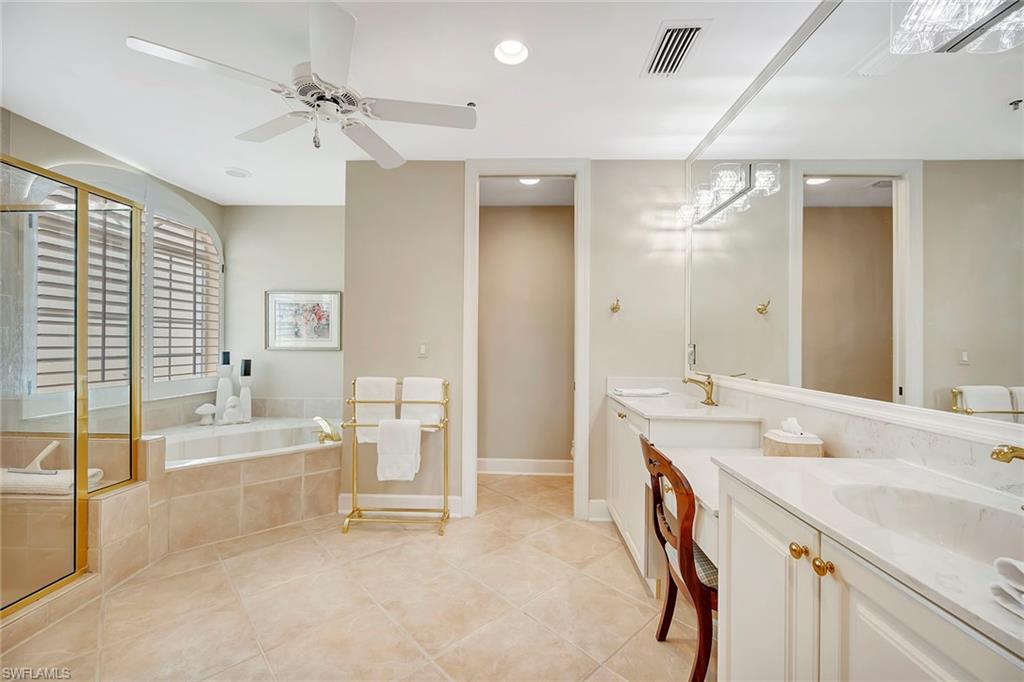 1004 5th Street South, Unit 502 Naples, FL 34102 - Photo 22 of 37 Primary Bathroom with water closet and bidet