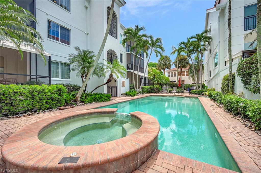 1004 5th Street South, Unit 502 Naples, FL 34102 - Photo 34 of 37 Pool and Hot Tub