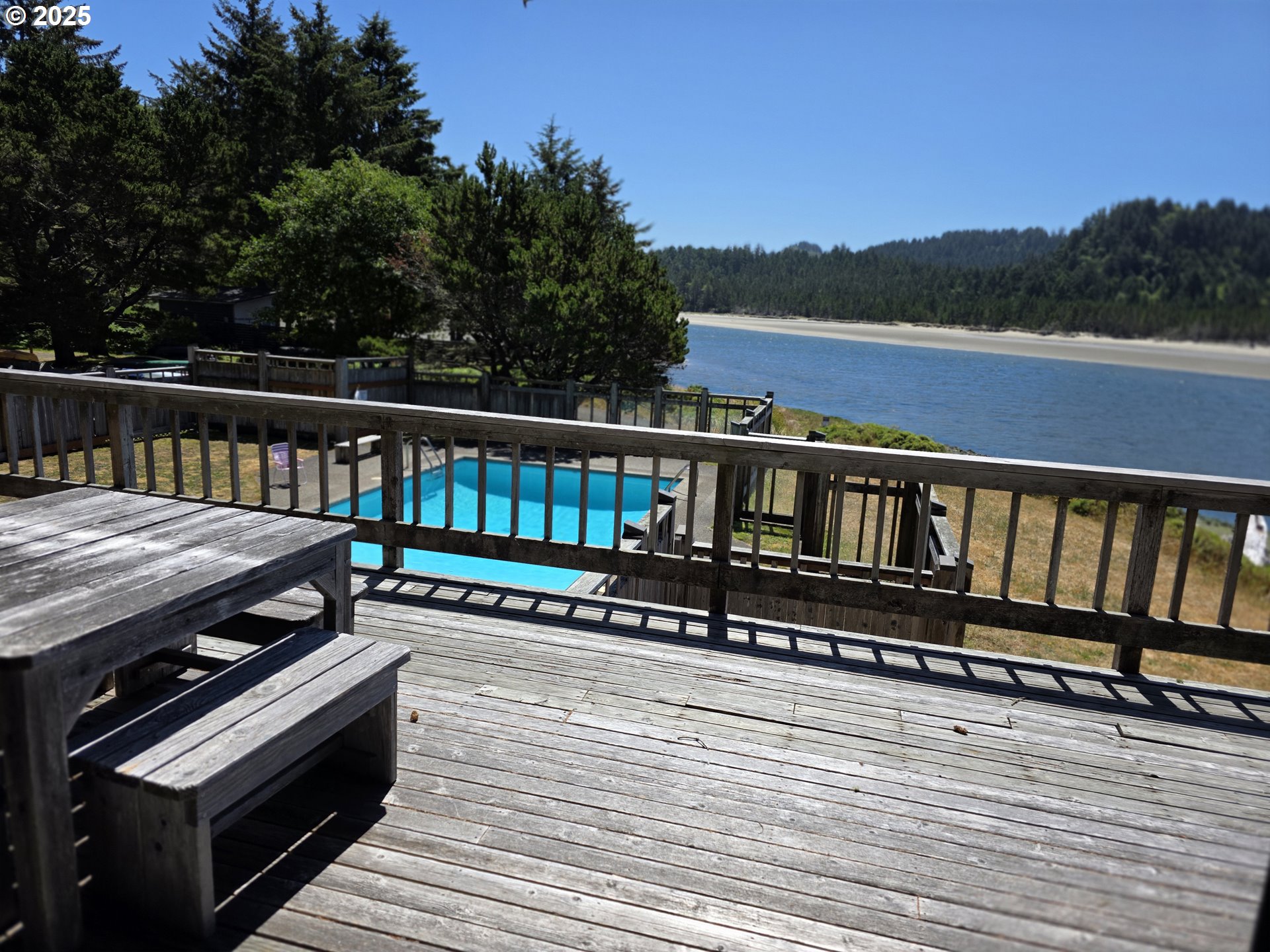 56100 High Point Road Otis, OR 97368 - Photo 42 of 47 a view of a wooden deck