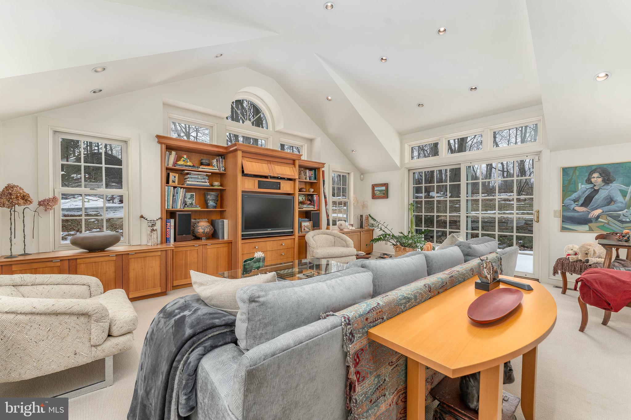 249 Bell Road Wynnewood, PA 19096 - Photo 22 of 76 a living room with furniture and a table