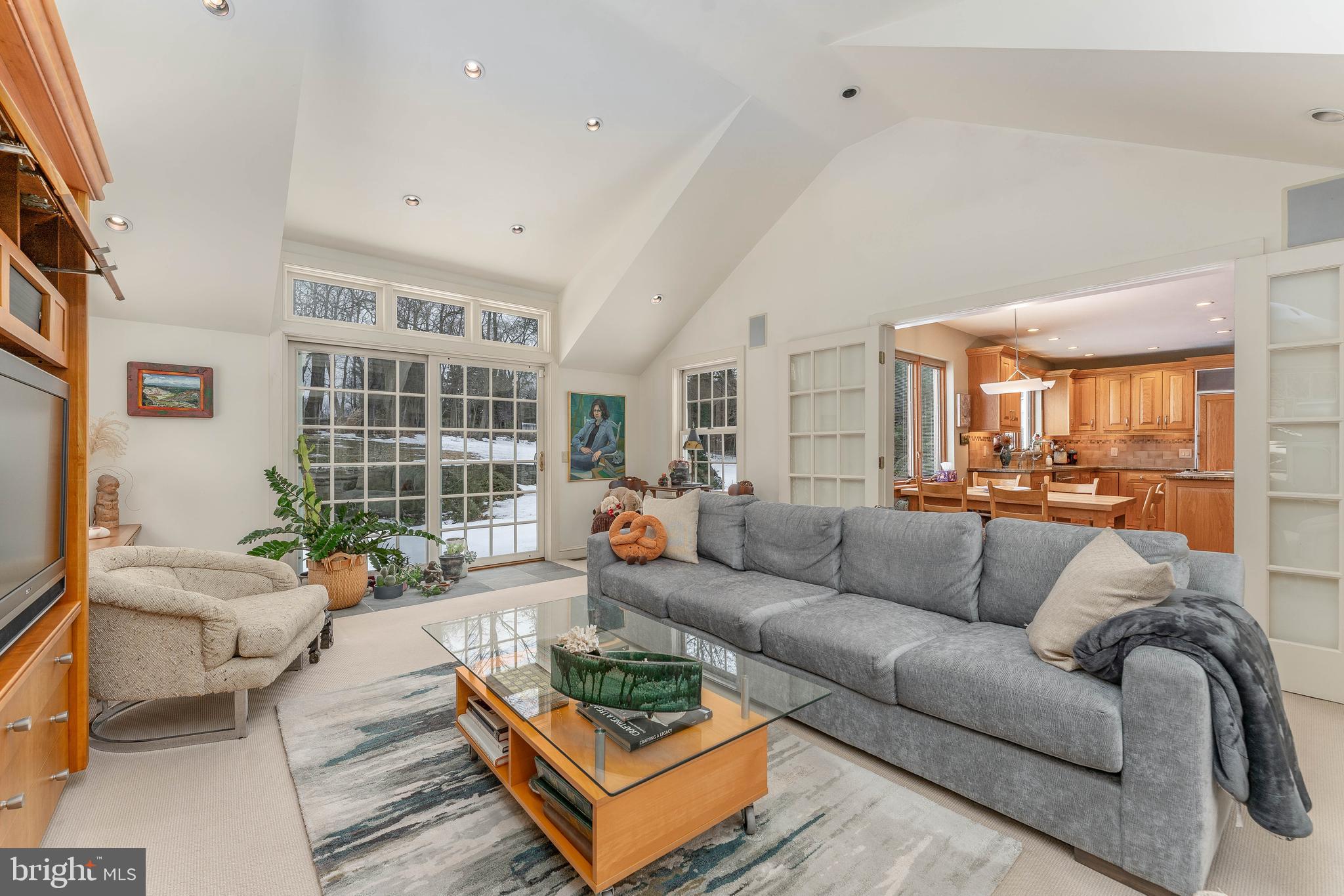 249 Bell Road Wynnewood, PA 19096 - Photo 25 of 76 a living room with furniture and a large window